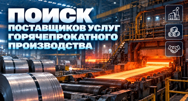Поиск горячепрокатного производства для сотрудничества по давальческой схеме