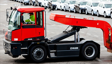 Портовая техника (терминальные тягачи с колесной формулой 4x2, 4x4, ричстакер)