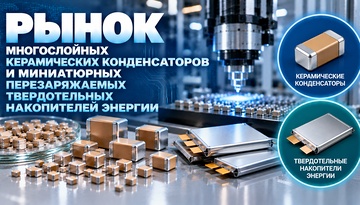 Исследование российского рынка многослойных керамических конденсаторов и миниатюрных перезаряжаемых твердотельных накопителей энергии