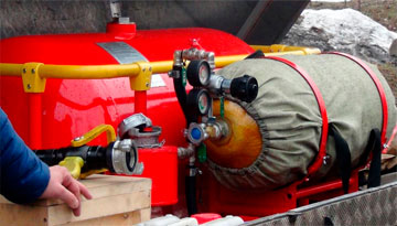 Продвижение систем пожаротушения компрессионной пеной