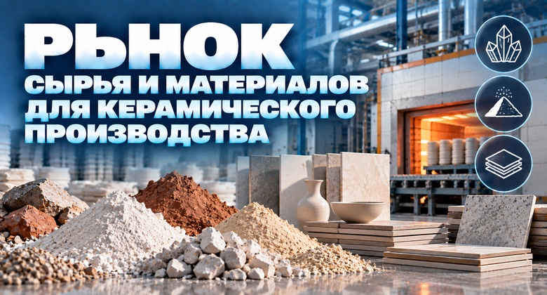 Исследование рынка сырья и вспомогательных материалов для керамического производства